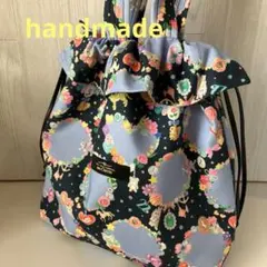 巾着　ユキエモン　トートバッグ　ショルダーバッグ　巾着バッグ