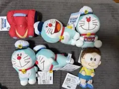 映画ドラえもん 新・のび太の海底鬼岩城 赤いほっぺぬいぐるみ 6個セット