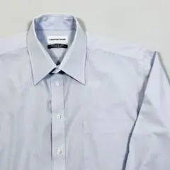 【クリスチャンオラーニ】Lサイズ 41 サックスブルー シャツ 洋服の青山のサムネイル
