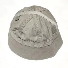 美品 米軍 ミリタリー デッドストック セーラーハット GRAY染め　約60cm