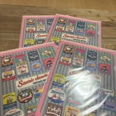 サンリオ　レトロ　クリアファイル4枚