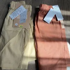 ここちラボ　麻混パンツ　110cm