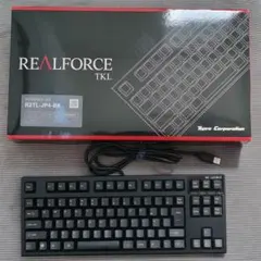 REALFORCE TKL 英字テンキーレスキーボードR2TLS-US5-BK - メルカリ