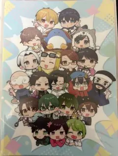 高田村クリアファイルまとめ売り6枚セット(おまけのステッカー付き)