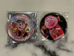 千葉ジェッツ　ジャンボくん　缶バッジ　2点