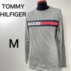 【最終値下げ】TOMMY HILFIGER 長袖　Tシャツ　M グレー