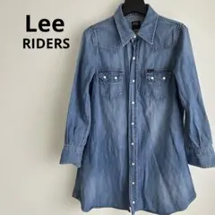 Lee RIDERS デニムシャツチュニックジャケットAライン長袖 BEAMSのサムネイル