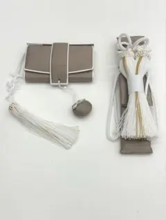 ⭐︎新品☆筥迫•懐剣2点セット☆ゴールド系紗綾形柄☆白無垢や色打掛の 