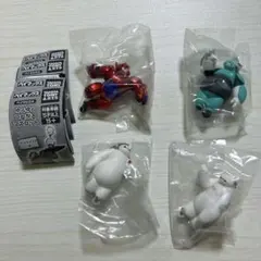 ゆらゆらつながるマスコット ベイマックス コンプリート 4種