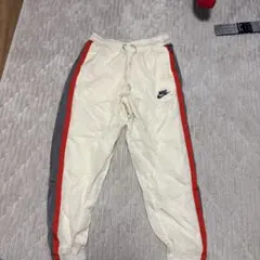 Nike Lサイズ パンツ クリーム色/グレー/赤