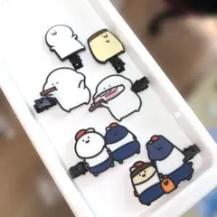 お文具といっしょ 前髪クリップ マルチクリップ ６点セット