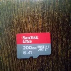 SanDisk Ultra 200GB microSDカード