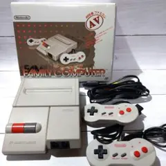 ☆良品☆ ニューファミコン 本体 コントローラー 箱付き 動作確認済み