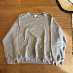 90's メキシコ製 RUSSELL ラッセル スウェット 無地 グレー