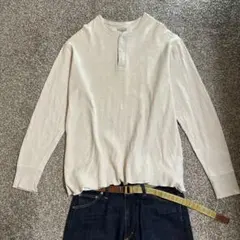 2000s Burberry ヘンリーネックロンt archive - メルカリ