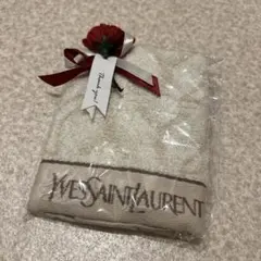 YVES SAINT LAURENT サンローラン タオルハンカチ