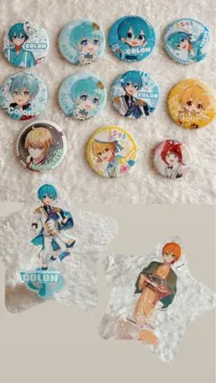 すとぷり☆ころんくん缶バッジ セット