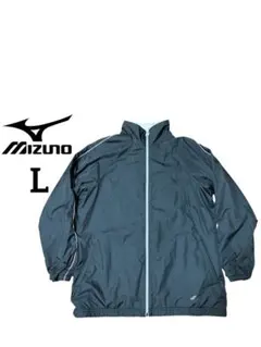 Mizuno レディース ナイロンジャケット ブラックLサイズ