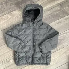 キッズ　中綿ダウンコート フード付き