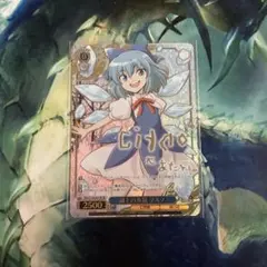 ヴァイスシュヴァルツ 湖上の氷精 チルノ SP サイン - メルカリ