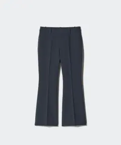 UNIQLO スマートフレアパンツ　丈短め　Lサイズ