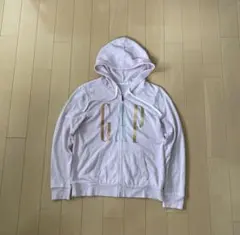 00s OLD GAP ジップパーカー ピンク y2k 短丈 archi