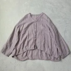 brocante ブロカント　リネン　オーバーサイズ　シャツのサムネイル