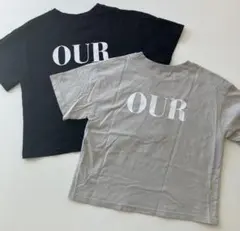 韓国子供服　OUR Tシャツ 2枚セット