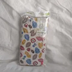 ユニクロ 葉っぱ柄レギンス 120サイズ ホワイト