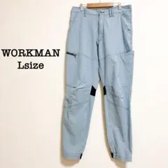 WORKMAN ワークマン エアロストレッチ　ジョガーパンツ ヒッコリーLサイズのサムネイル