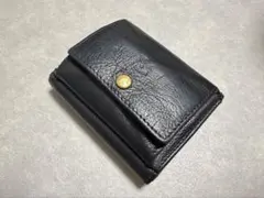イルビゾンテ　トリフォルド ウォレット　三つ折り財布　ブラック