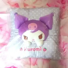 新品】サンリオキャラクターズ当りくじ♪③クロミ　クッション（景品KUROMI紫）