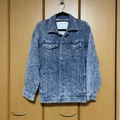 デニム風スウェットGジャン