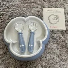【新品未使用】BABYBJÖRN ベビー用食器セット　ブルーのサムネイル