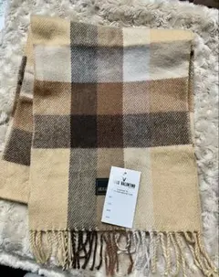 HUGO VALENTINOヒューゴ・ヴァレンティノチェック柄マフラー