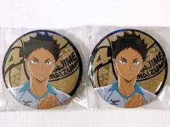 岩泉一　ラメキラカンバッジ【ハイキュー】