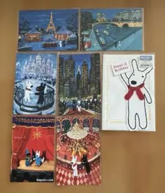 リサとガスパール　ポストカード　バースデーカード