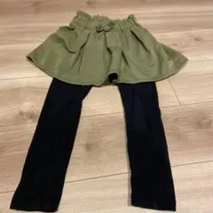 レギンス付きスカート