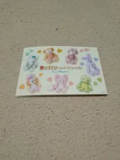 Duffy and friends ポストカード風チラシ