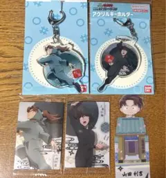 忍たま乱太郎　山田利吉　土井半助　アクリルキーホルダー　クリアカード　入場特典