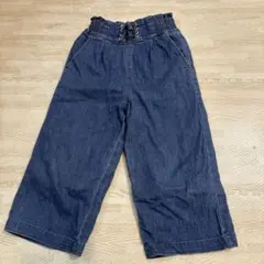 120センチ　裏起毛　ズボン　女の子　デニム　暖かい　可愛い　オシャレ　ボトムス