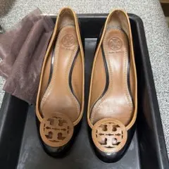 TORY BURCH Wedge black/ brown 23cmのサムネイル