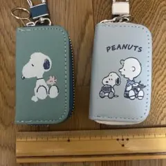 スヌーピー キーケース カラビナ付き プライズ