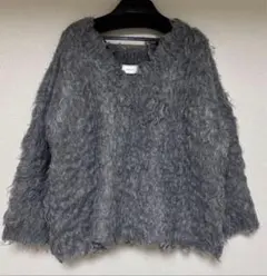 orgueシャギーニット