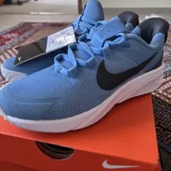Nike ランナーC スニーカー ライトブルー　21cm