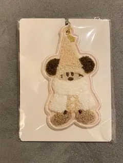 【新品・未使用】リルリンリン 白色　キーチェーン　ディズニークリスマス2025