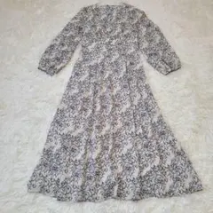 アンデミュー　andemiu　花柄　ロングワンピース　フリーサイズ