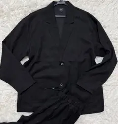 BEAMS HEART カジュアルスーツセットアップ　ゆったりスーツ　大きめ