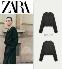 ZARA ZW COLLECTION ☆パフ トップス M