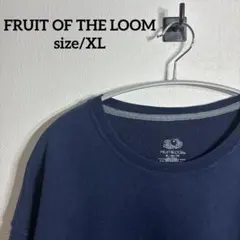 FRUIT OF THE LOOM トレーナー スウェット ネイビー